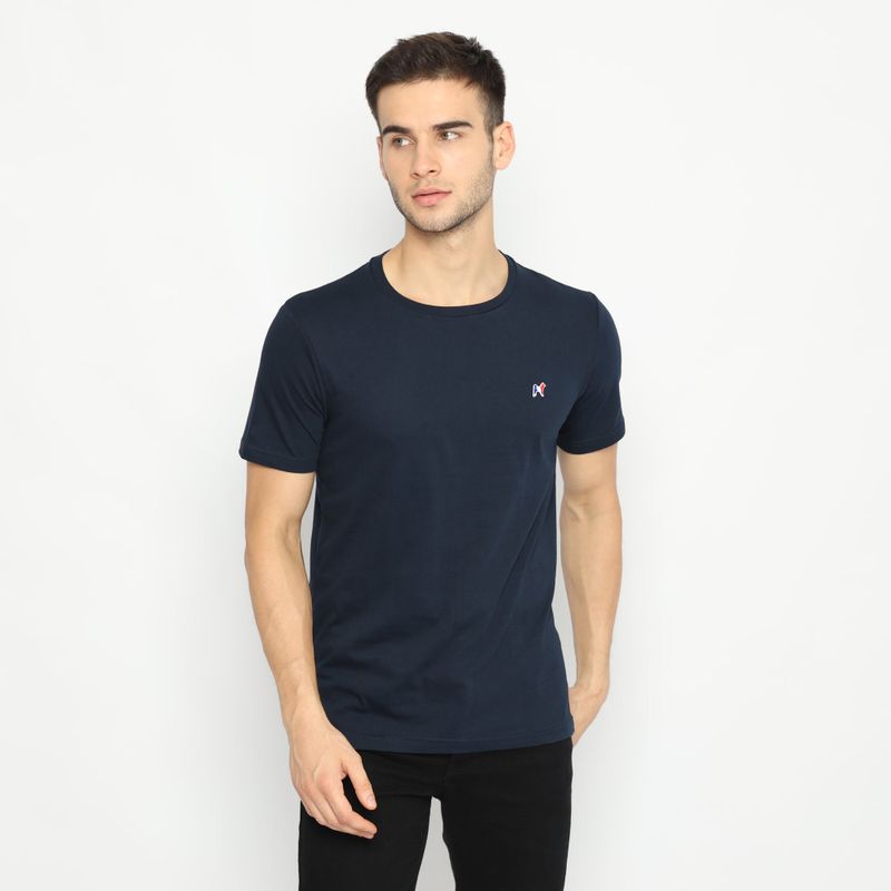 MON AKITA - Florent T-shirt Black