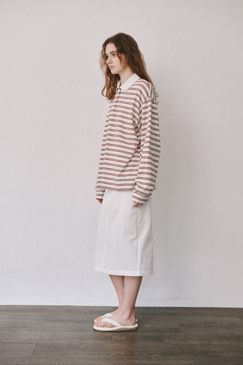 Stripe PK T-shirts (Wine)
