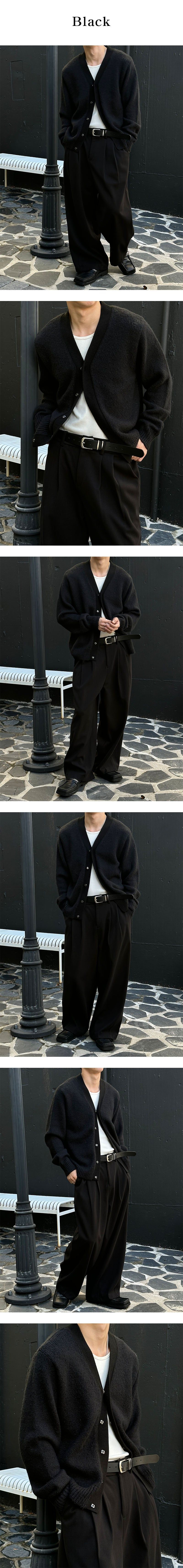[F/W] Wool dart wide slacks(3color)
