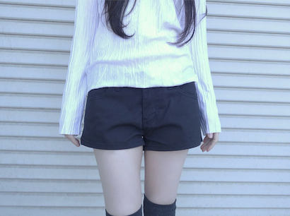 black short pants