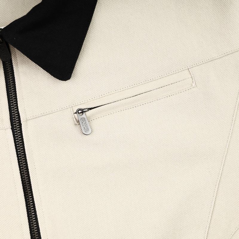 SWE SCRIPT JACKET - BEIGE