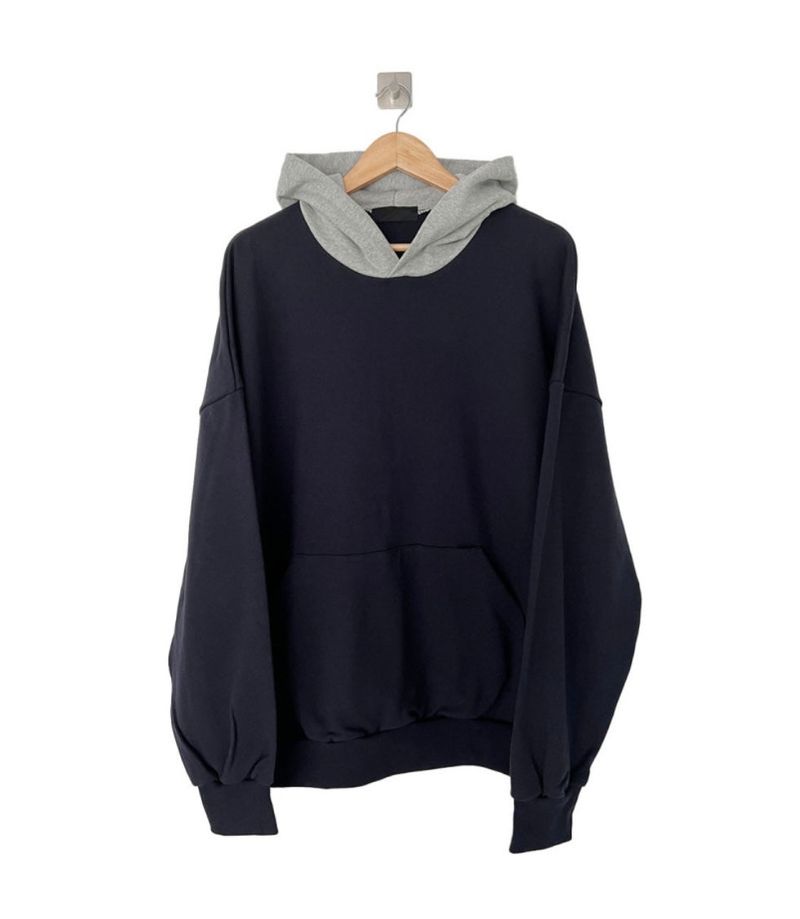 COVER TWO TONE LOOSEFIT HOODY