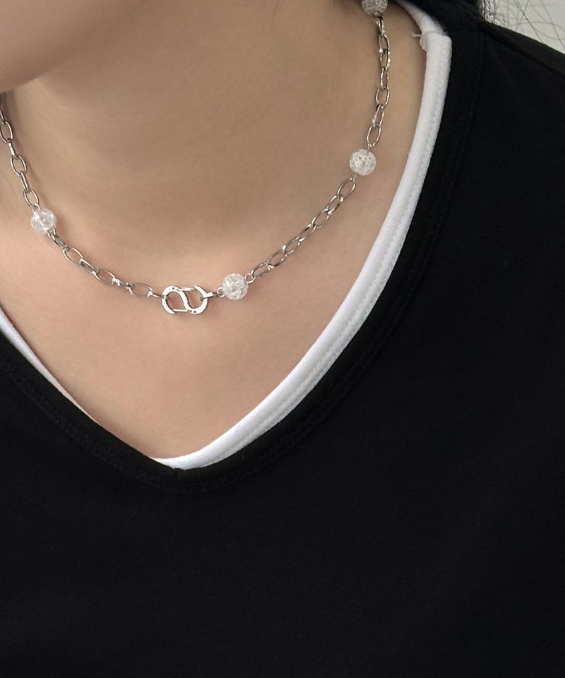 equope(エクァウプ)の「snow ball necklace(Accessories)」