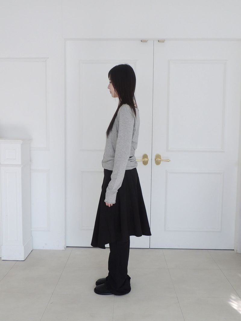long boots-cut pants