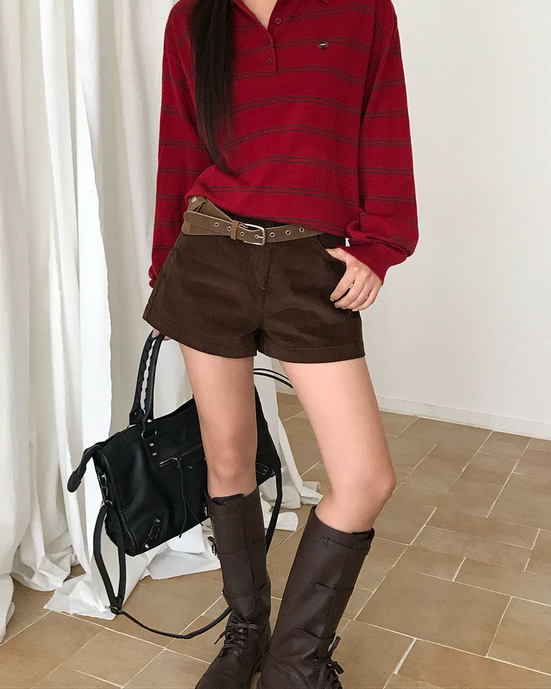 [ORIGINAL] Rain Corduroy Short Pants