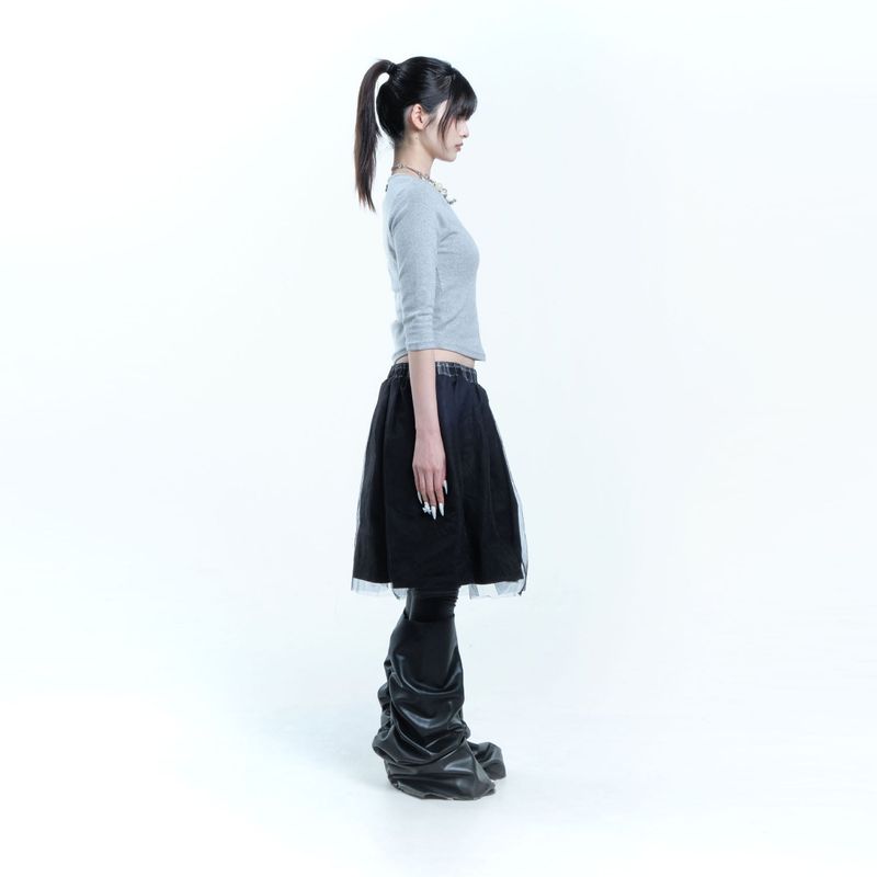 Layer tulle skirt 001