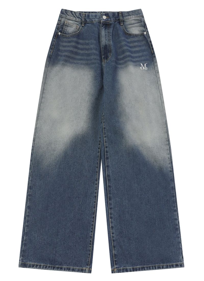 PALMA WIDE DENIM PANTS (2color)