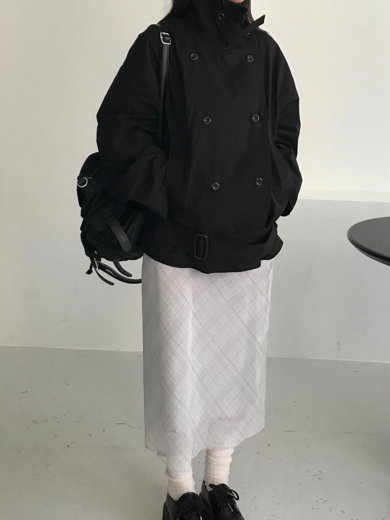Root Short Trench Jacket (3 colors)