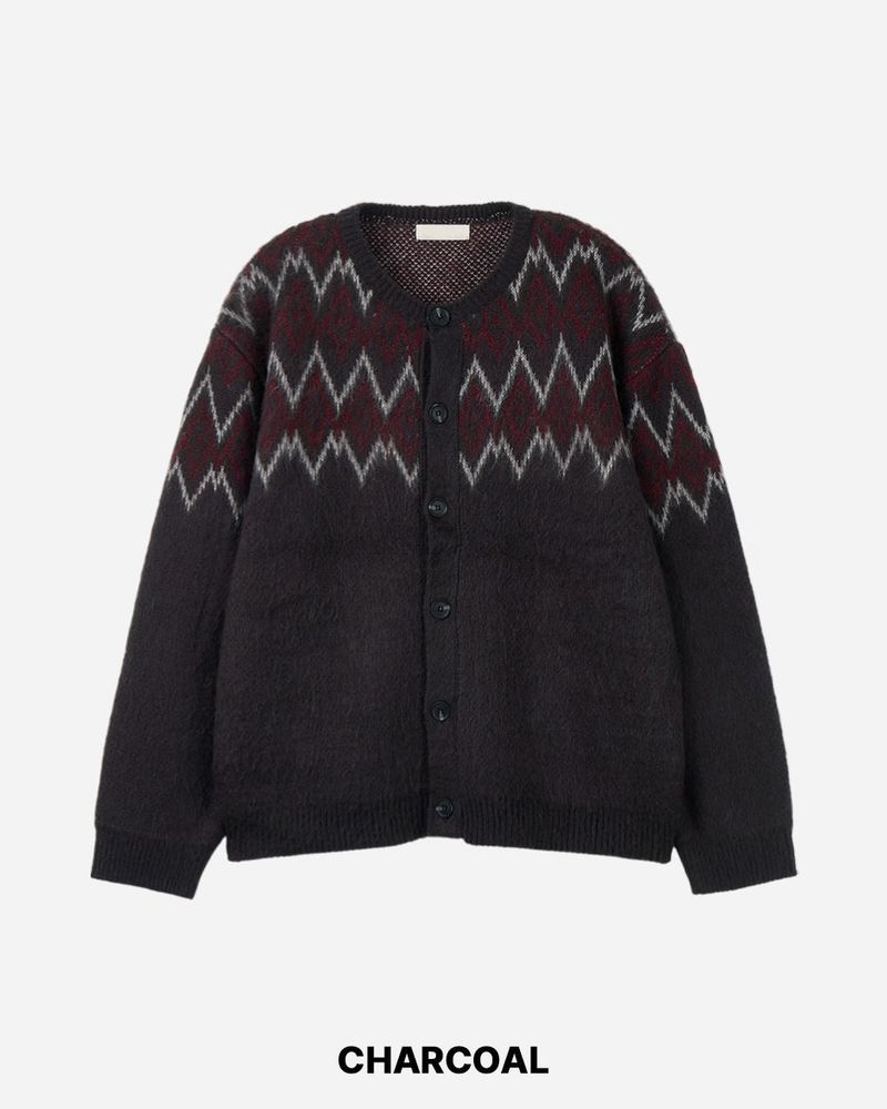 Woolf Argyle Cardigan
