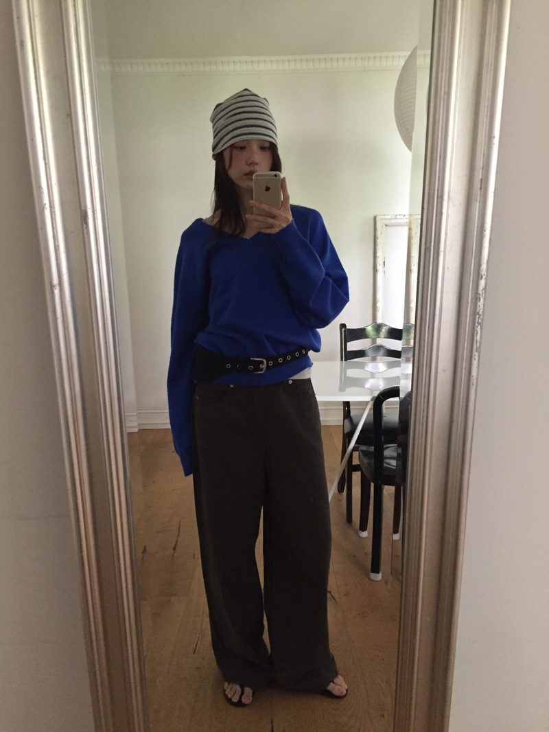 Rito Striped Beanie (3color)