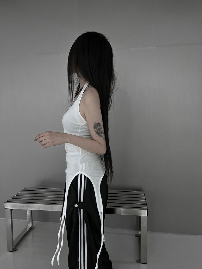 strap skirt sleeveless (3color)