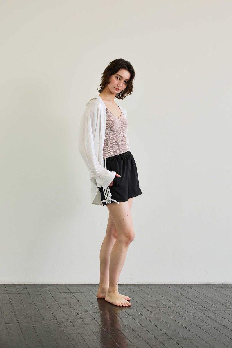 LUMINOUS OVERSIZED SHIRT / WHITE
