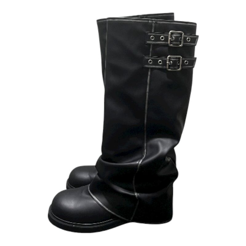Vintage fold warmer boots