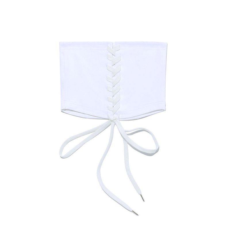 CORSET TUBE TOP WHITE