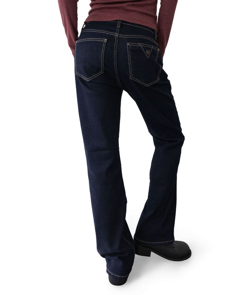 Debbie Bootcut Low-Rise Denim