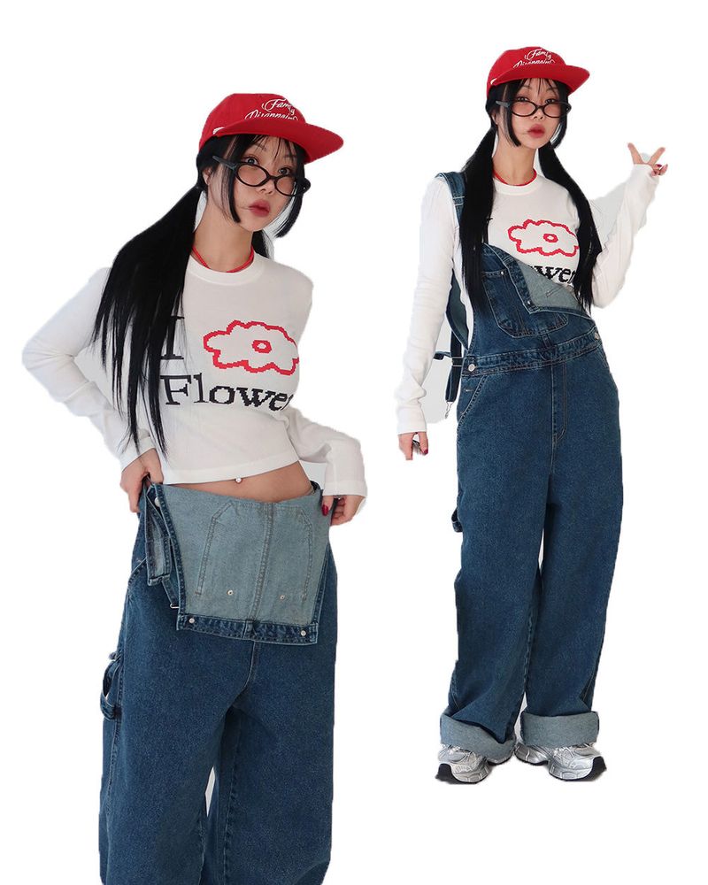 Delight-J(ディライトジェイ)の「I Love Flower T-Shirt(Tops)」