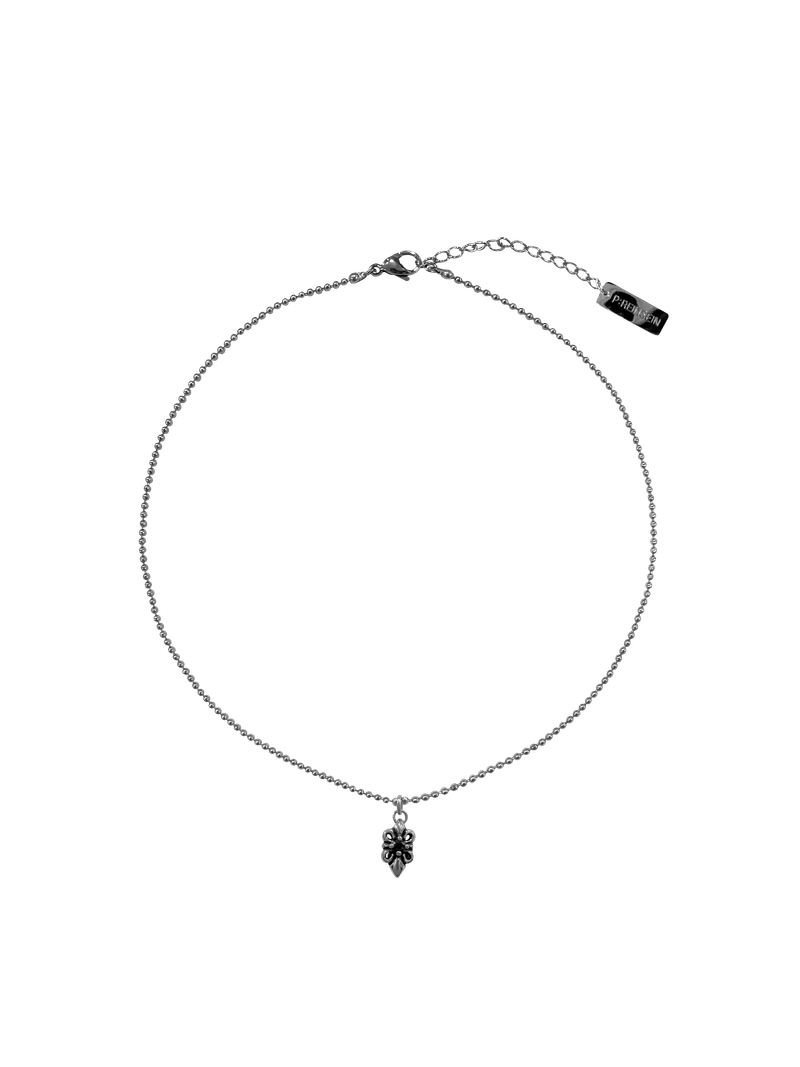 Ball chain] antique cubic necklace