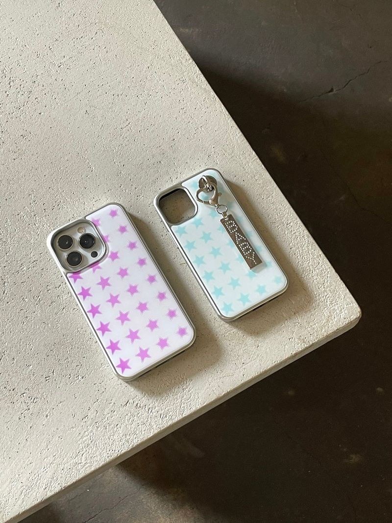 STARRR Silver Epoxy Bumper Case / TREEFORFIVE345