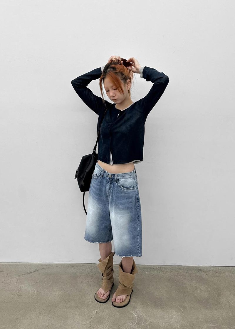 [MADE] Shayden Round Linen Knit Cardigan