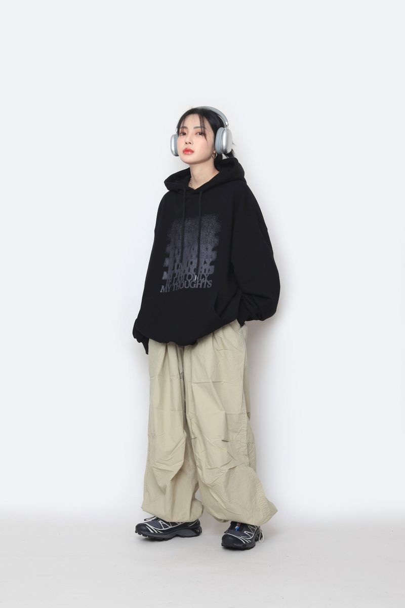 Cotton Balloon Wide Pants