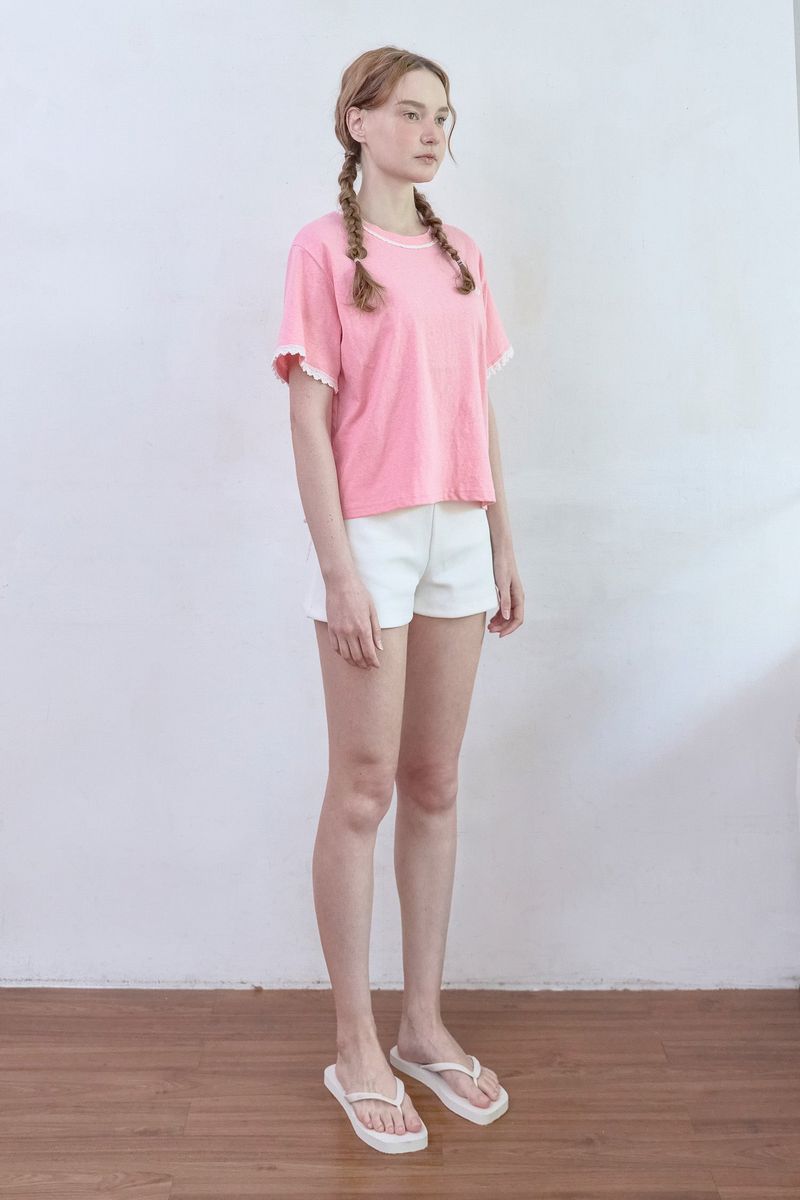 Poco Lace Shorts [Ivory]