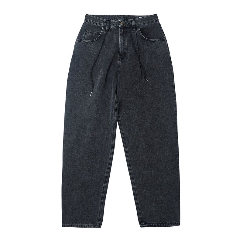 MBSRCOPT102 MID90 BAGGY DENIM PANTS BLACK