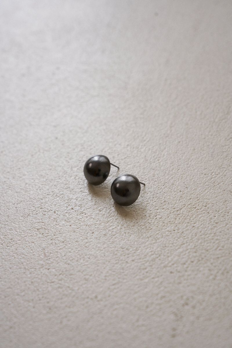 [MADE] Silver925_Clean Half Ball_E (3colors)