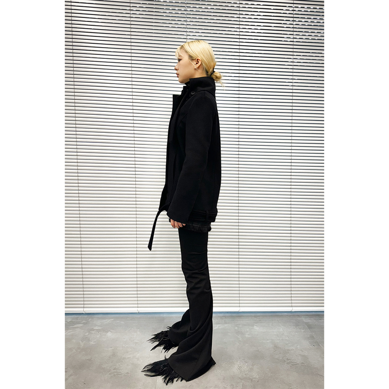 HIGH-NECK DOUBLE COAT