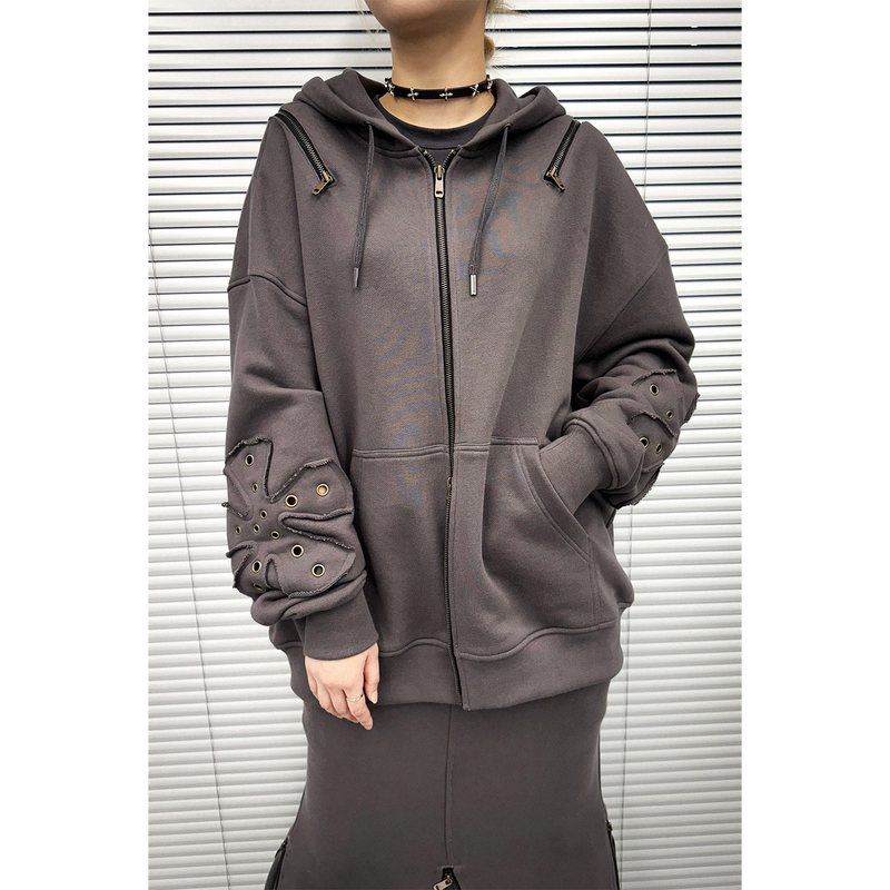 ANTIQUE FLOWER HOODIE