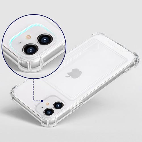 Clear Card Holder Bumper Case Mongchong-i