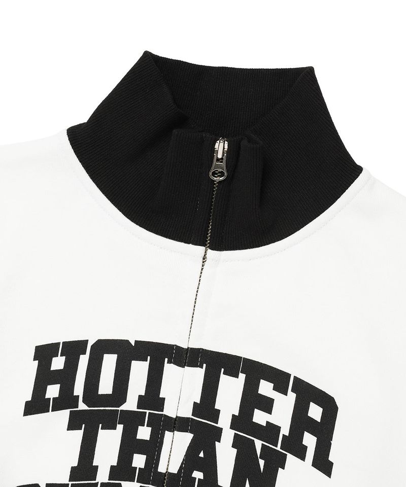 W HTS TRACK ZIP UP JACKET WHITE(CV2DFFM482A)
