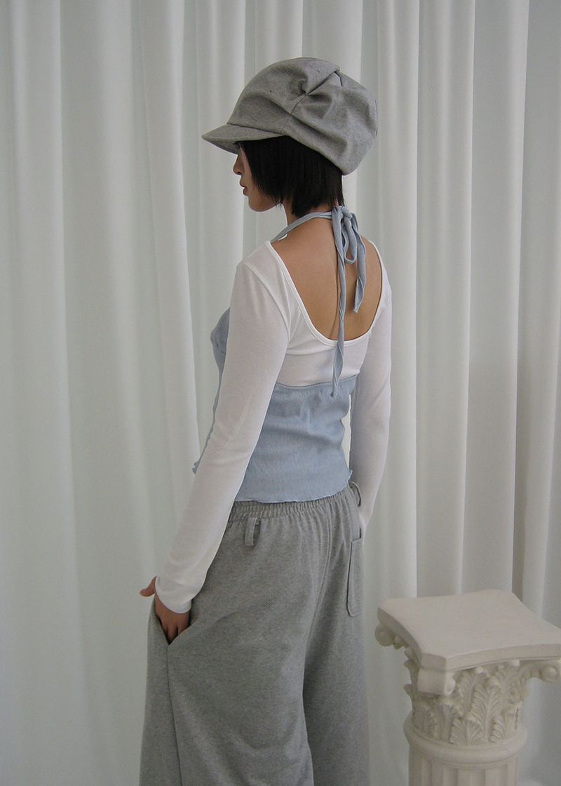 COTTON SHIRRING CAP