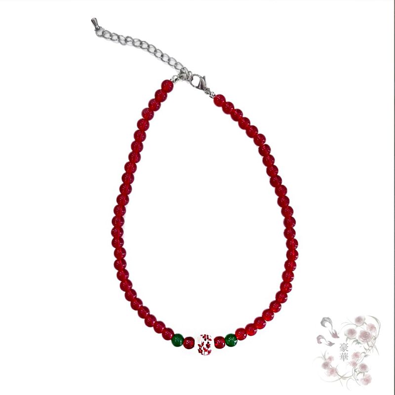hohwa（ホファ）の「花樣年華 ジェムストーンチョーカーネックレス（アクセサリー）」