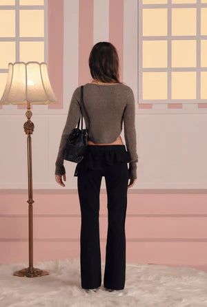 Kate cardigan - dark gray