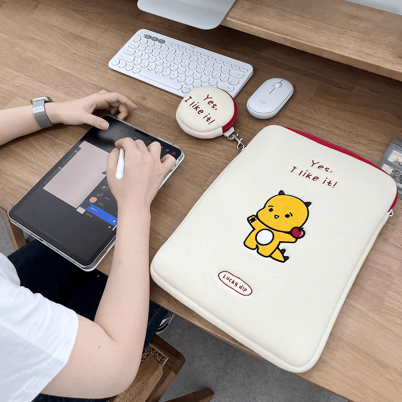 yong-pal laptop ipad mini pouch set [11inch]
