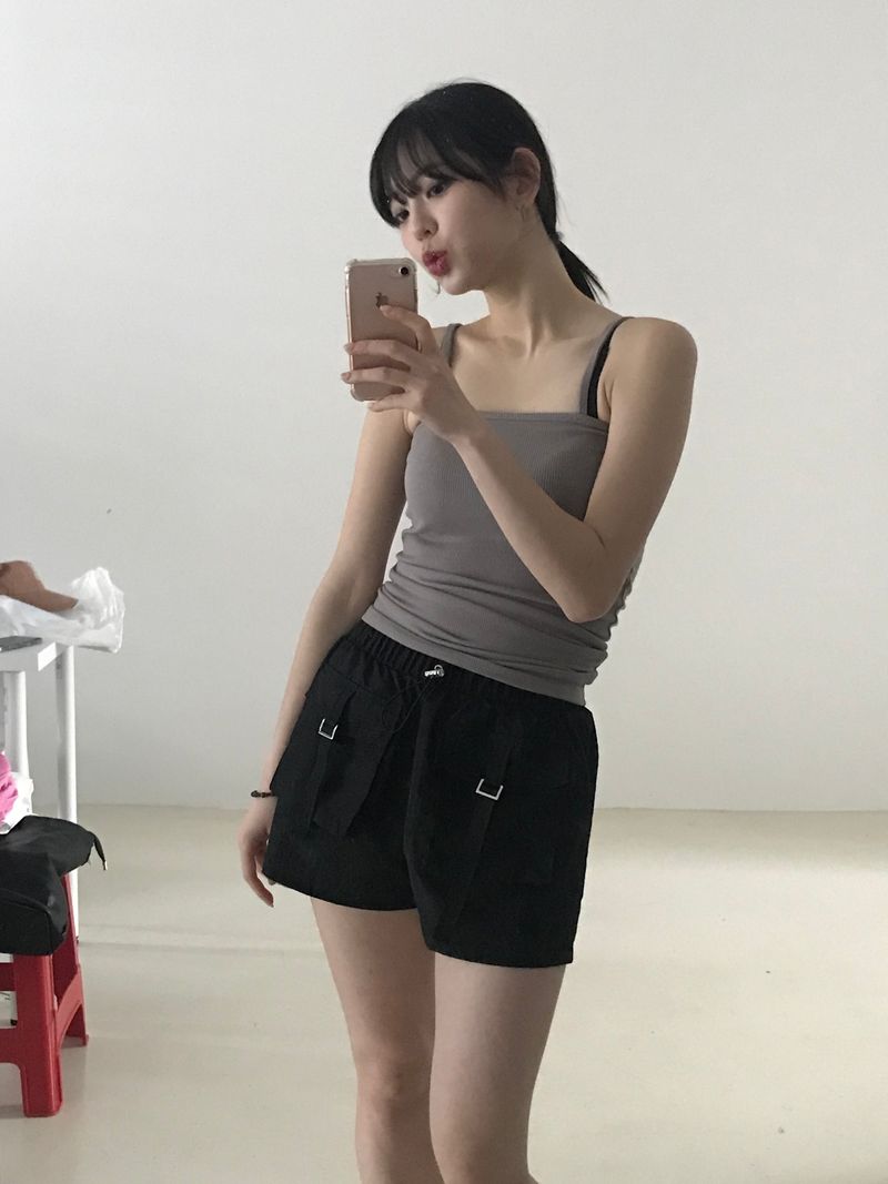 Square cargo shorts