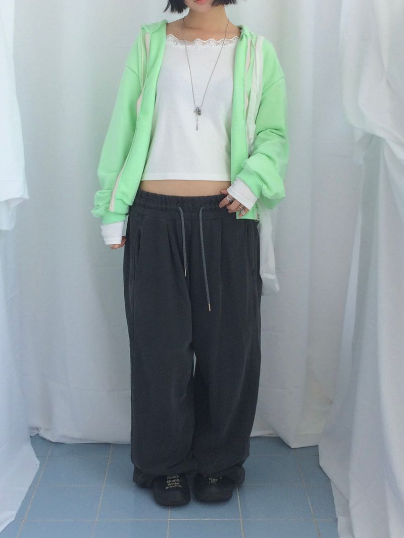 Clover Soft Loose Zip-Up