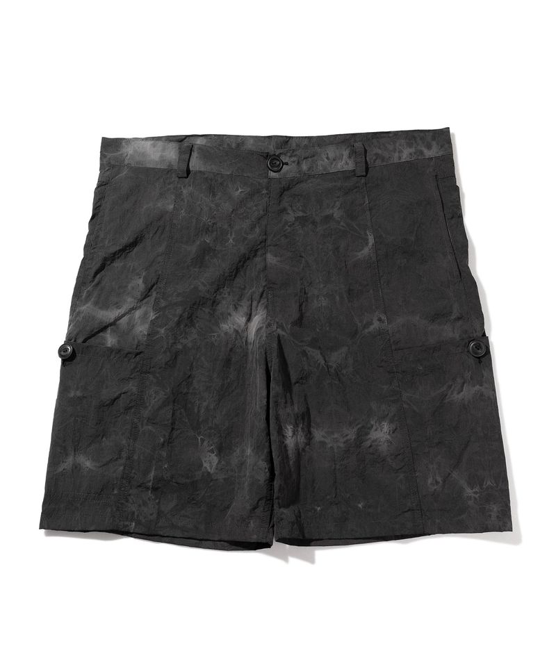 TYE-DYED CARGO POCKET SHORT PANTS