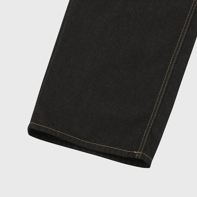 Ducks embroidery carpenter denim pants -1C