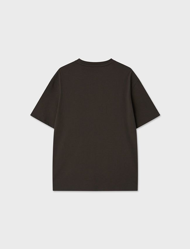 Teatime Over Fit Tee (Brown)