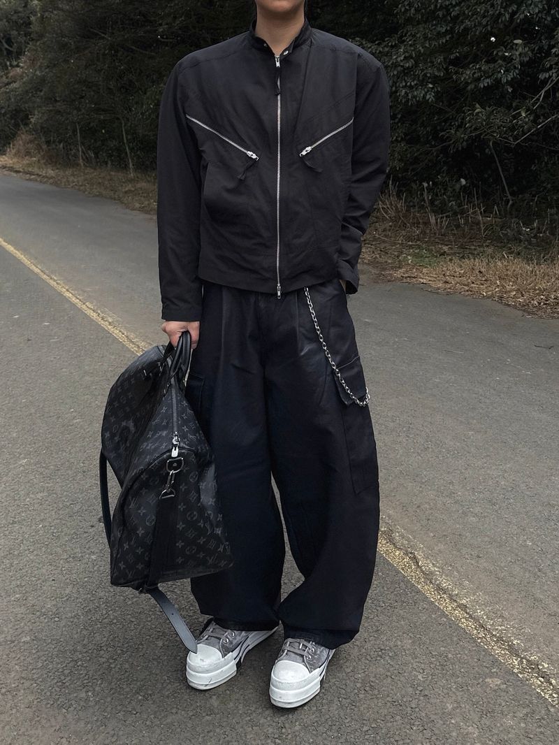 Hands Cotton Biker Jacket 2C