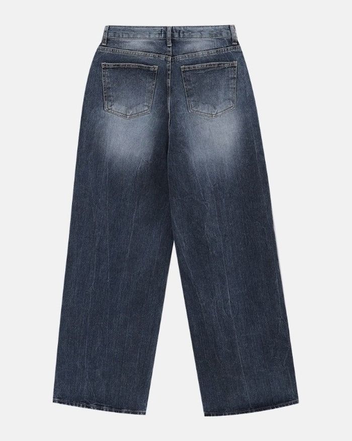 (UNISEX) Thunder Tin Wide Jeans