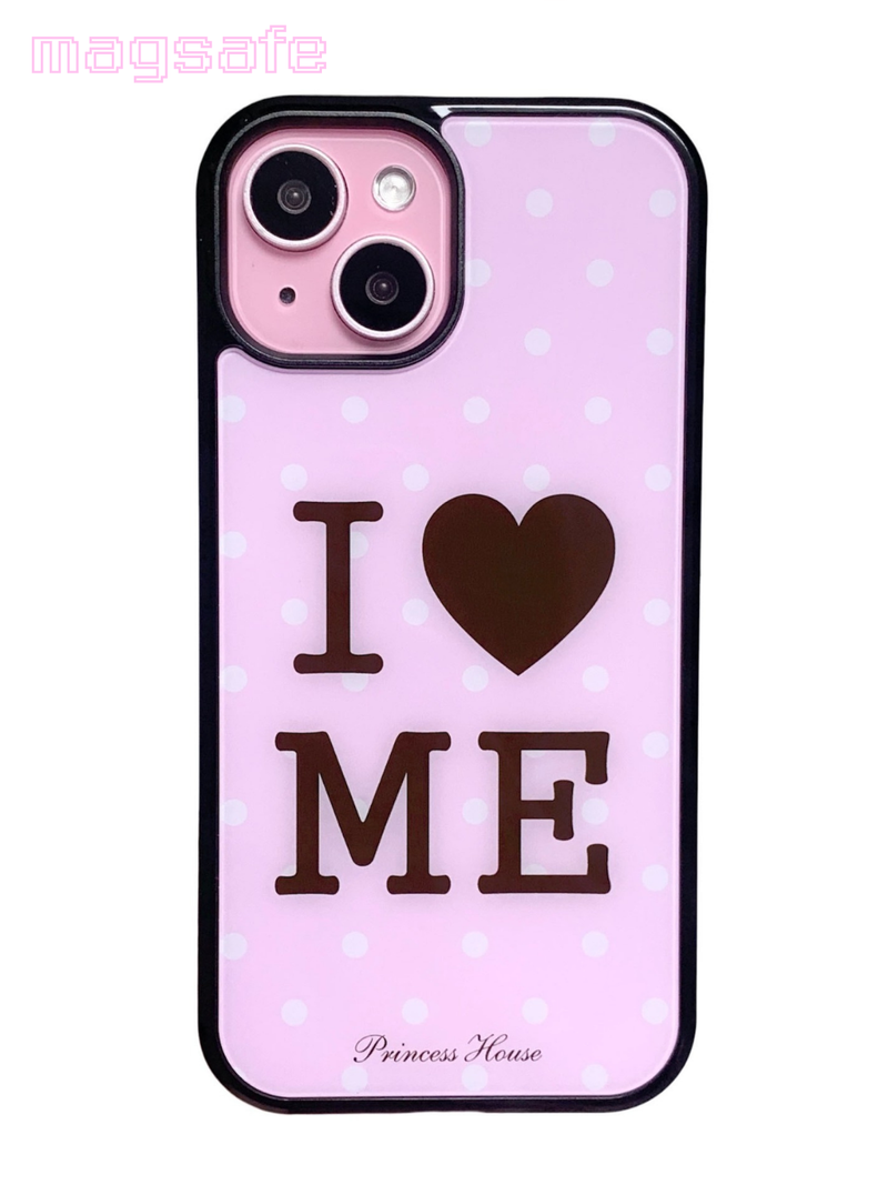 [custom] Love more glass phone case - magsafe