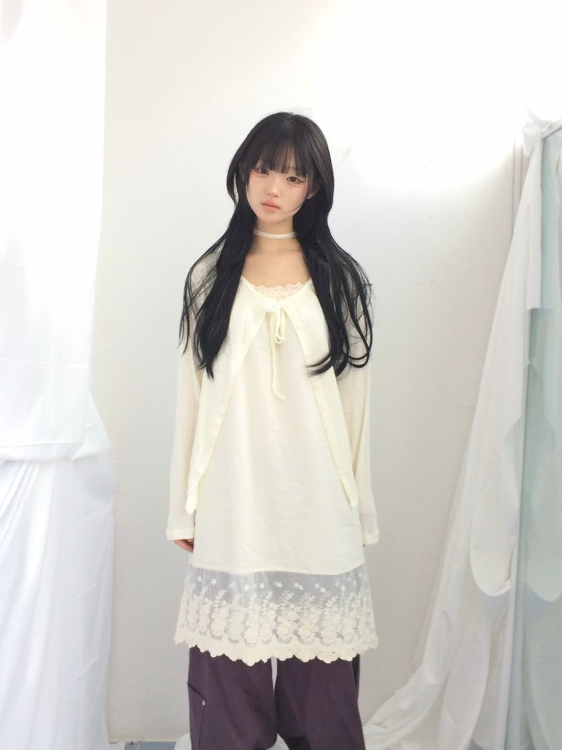 Coty Strap Cardigan