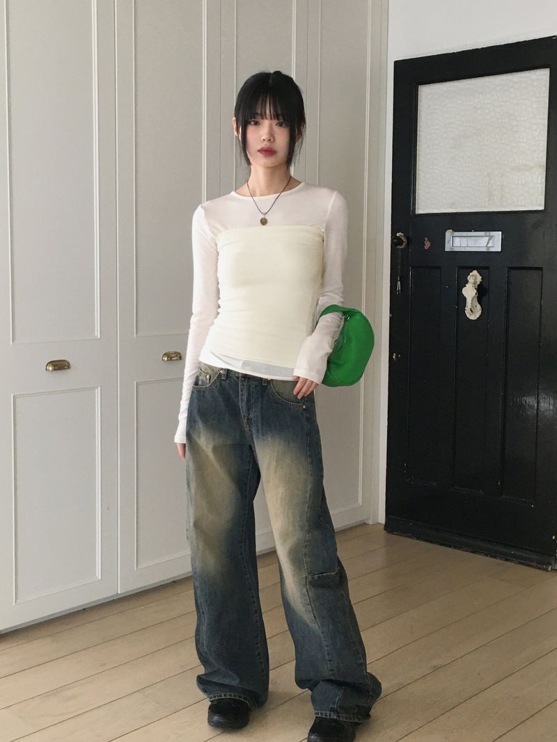 Creo leather mini cross tote bag