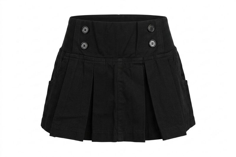 myorang（ミョラン）の「プレッピープリーツスカートパンツ（2color）（Skirts）」