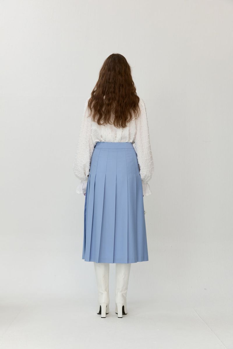 Ruffled blouse