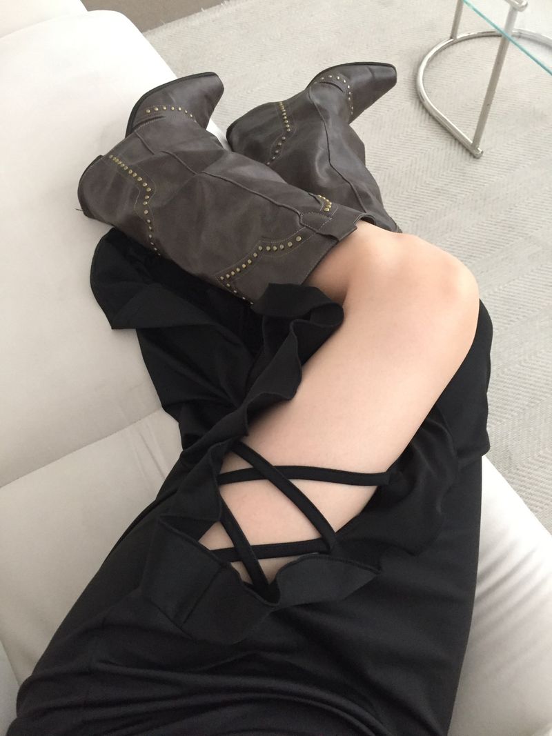 Xx Ruffle Long skirt