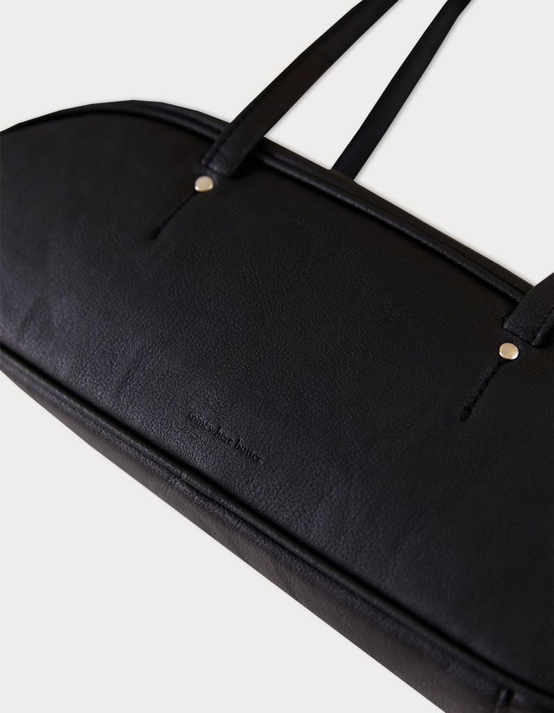 demi baguette bag - matt black