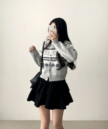 Bipol Golden Flare Cancanminiskirt